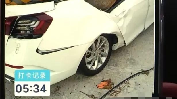 “车子被砸修理费6万块钱，找不到人赔了”