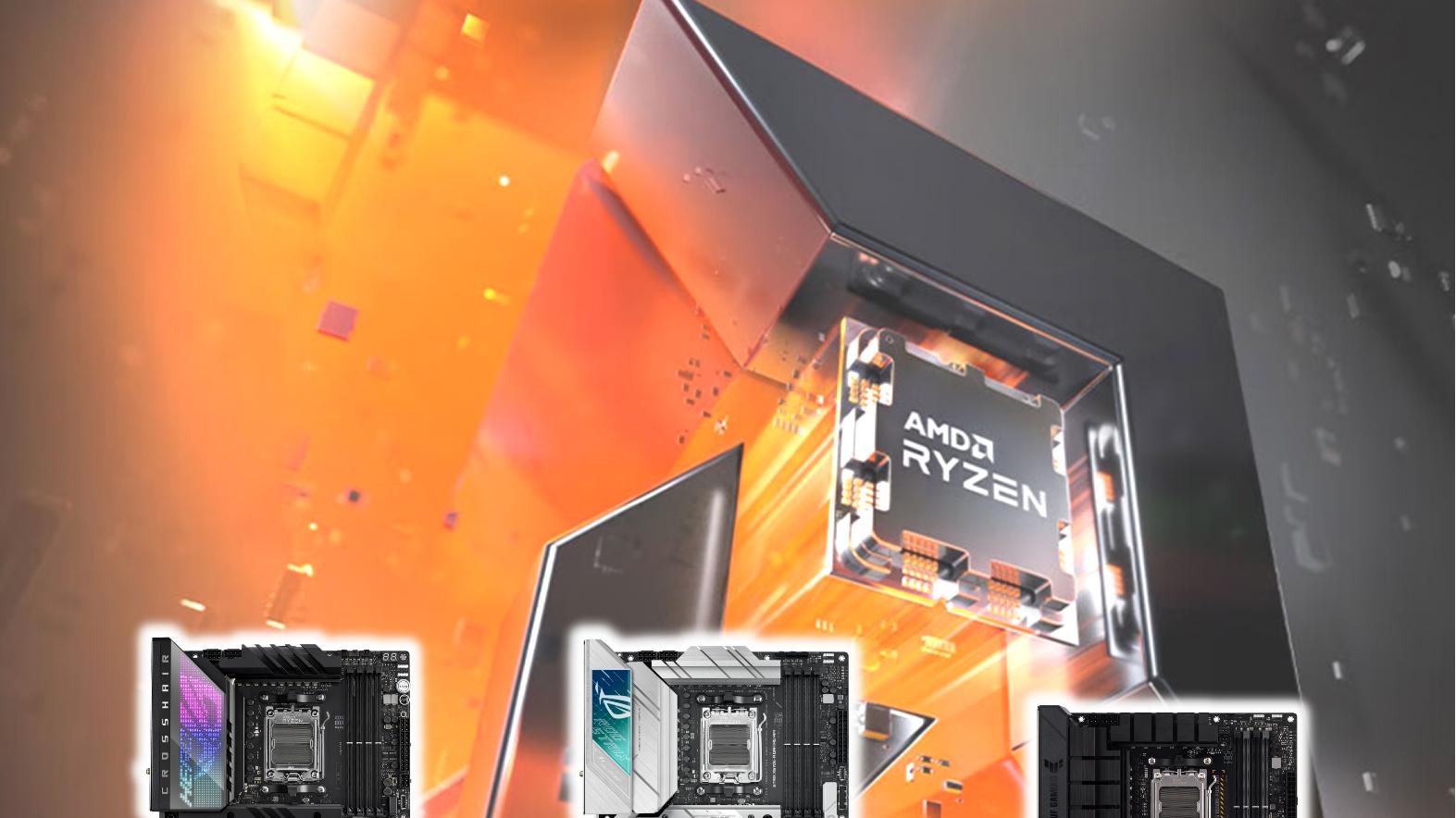 AMD锐龙7000大降价：装机选华硕AMD 600系主板