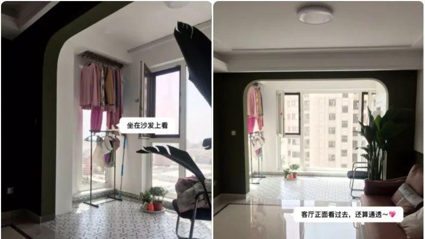 阳台想要颜值，洗烘机机+侧装晾衣架