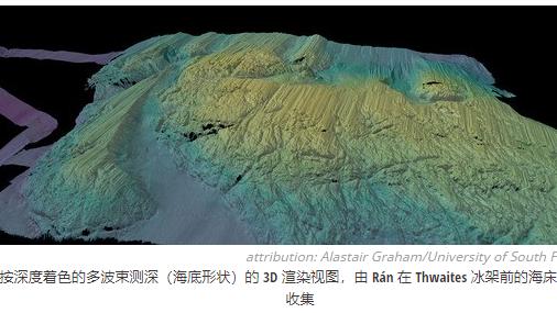 思韦茨冰川的舌头未来五年可能会消失。