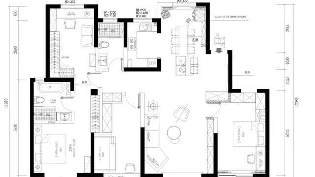 看了他家172的房才知道什么叫高雅，全屋没有一丝俗气，太美了