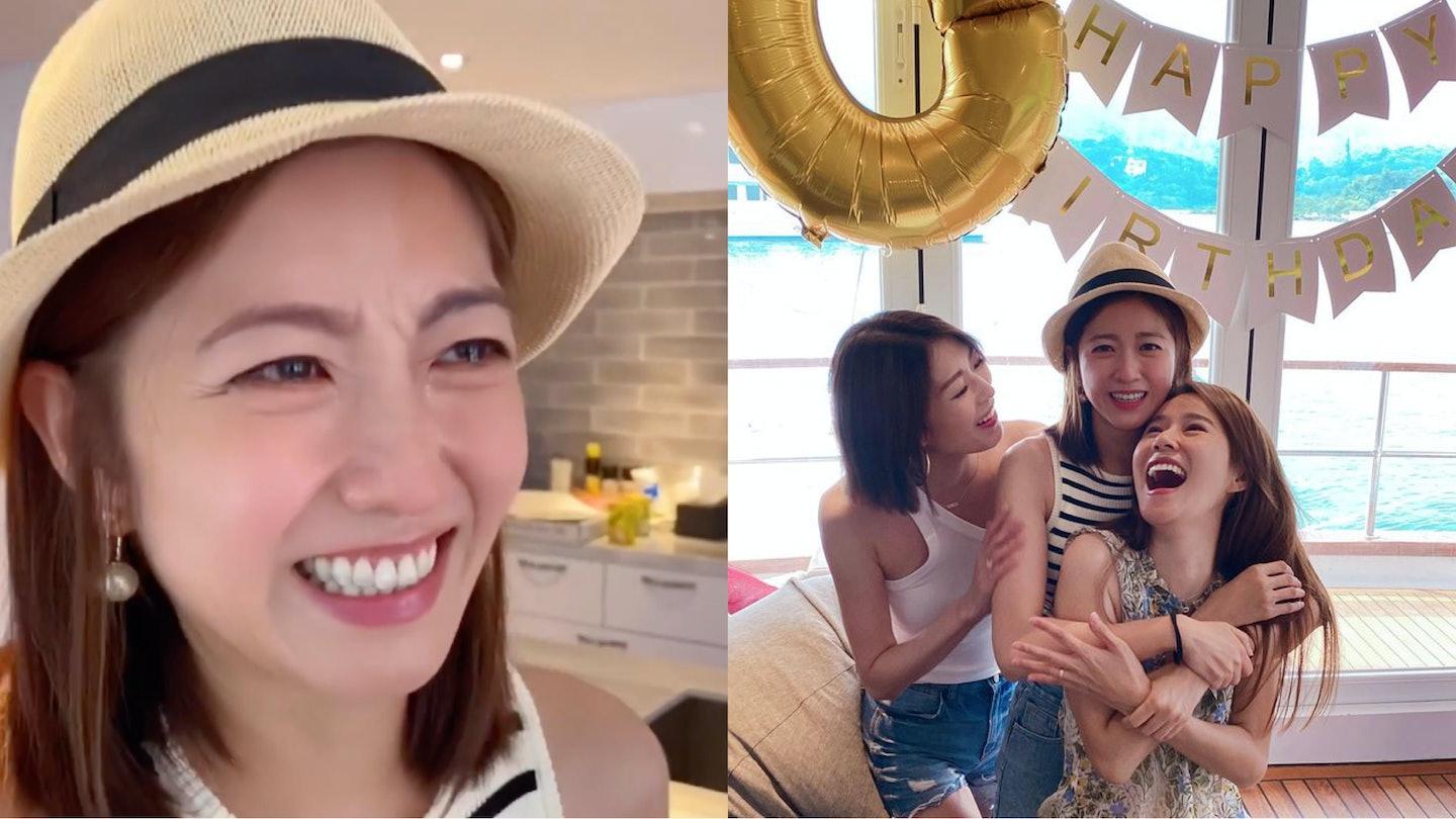 陈自瑶|陈自瑶跟闺蜜出海庆生，情绪失控崩溃大哭，老公王浩信缺席！