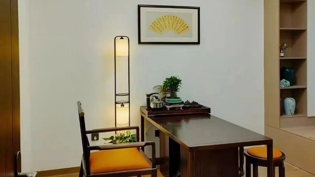 116㎡新中式风格案例，清新优雅