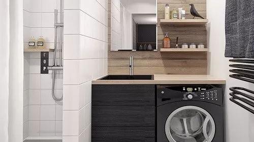 小卫生间，别人都这样做干湿分离！