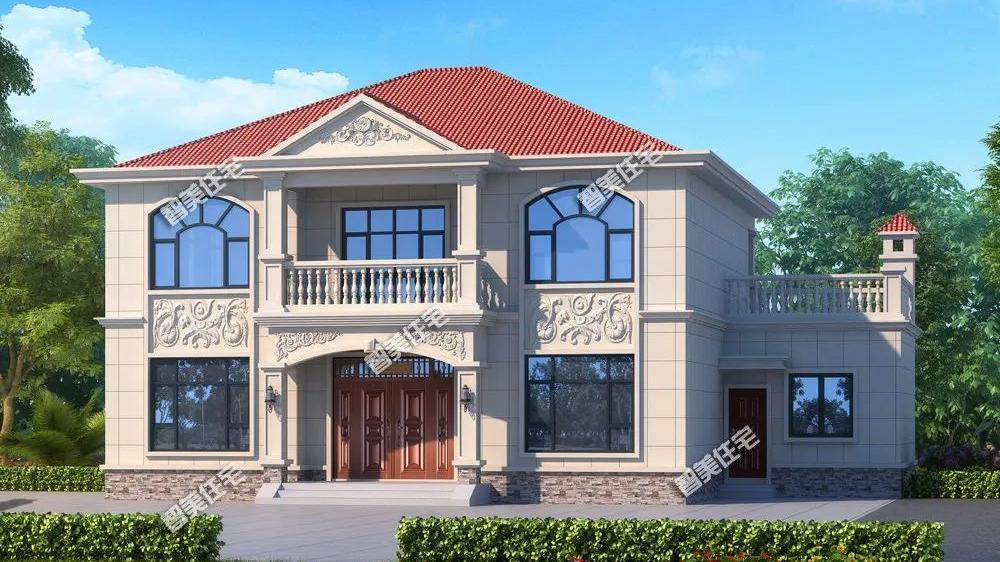 带独立厨房的两层小别墅，还有传统柴火灶，这样的房子确实很实用