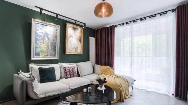 95㎡复古两室，大白墙照样美