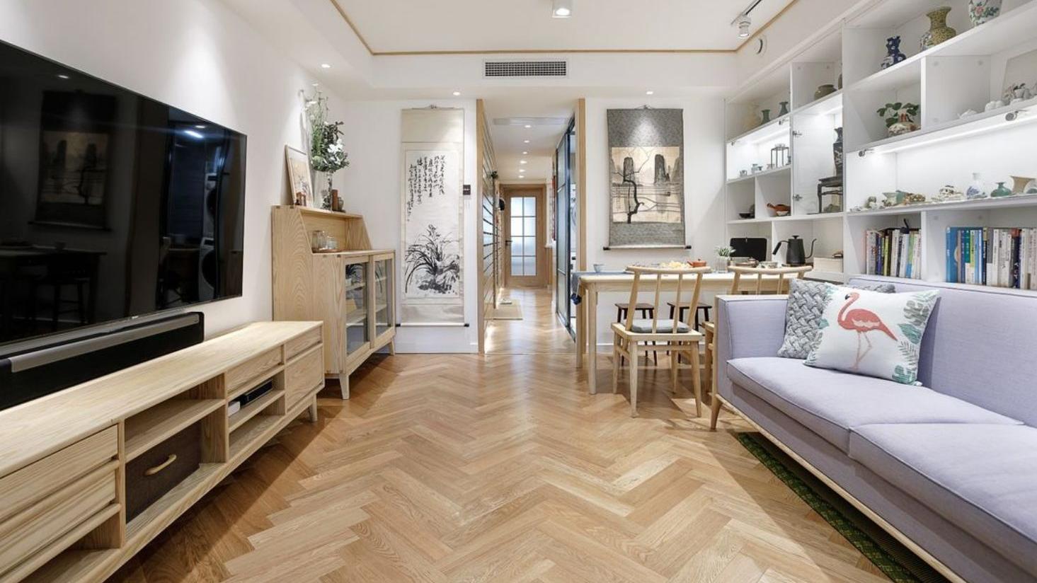 北漂70后文艺女青年的日式家居，60㎡空间自成一派，随性又自由