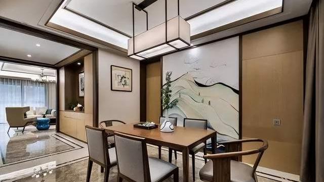 125平现代中式三居室，一个年轻时尚而又端庄高档的新中式空间