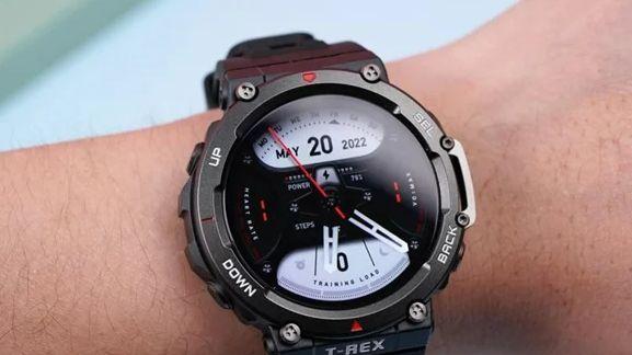 华为watch|华米推出Amazfit T-Rex 2智能手表，续航长达45天