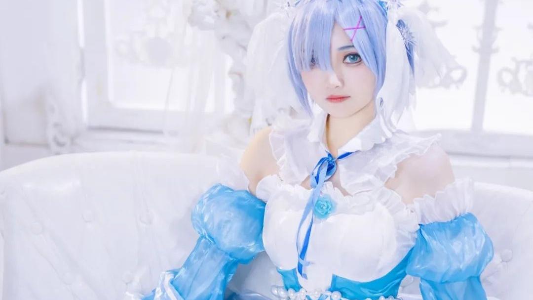 |cos：蕾姆水晶礼服cos正片@戯言呱呱