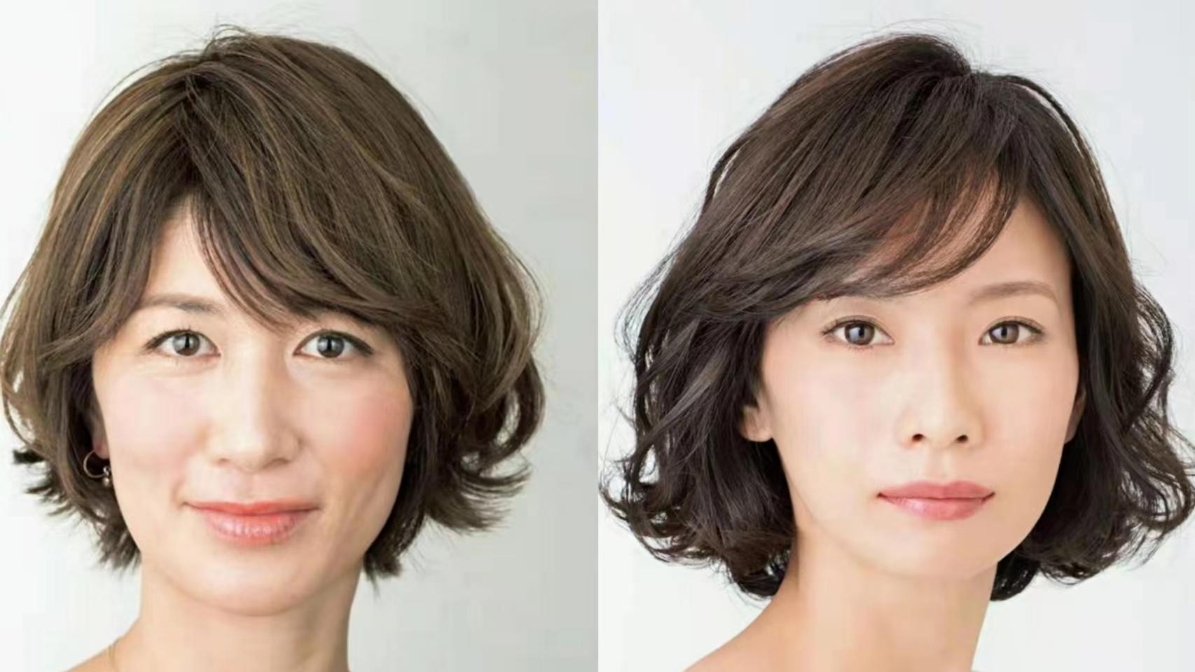 发型|女人五十而不老，短发这样烫不仅减龄而且优雅，还让你远