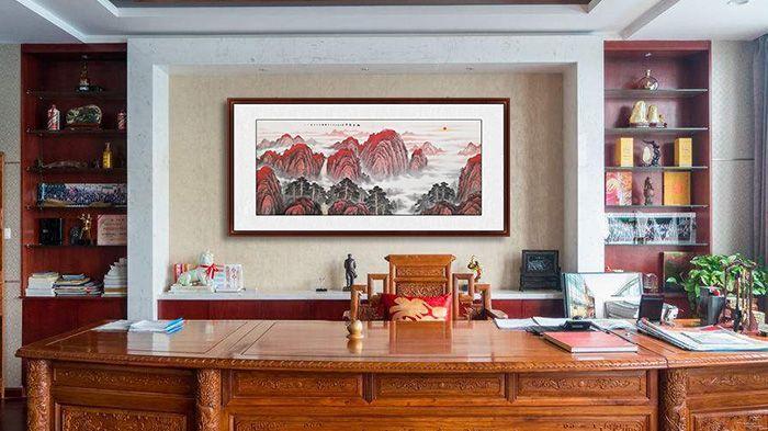 办公室|办公室装饰 韵味典雅气质十足 帮你打造好办公环境