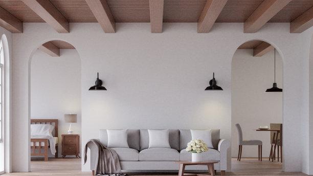 是现代简约风格装修案例，简约大气，增添美感！