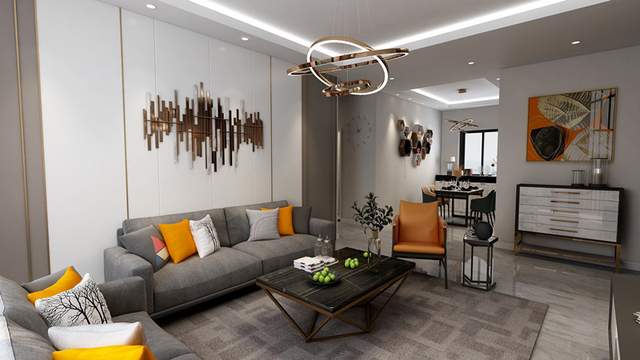 109平米现代风三居室，摒弃繁杂装饰怎么简单怎么来居然挺时尚