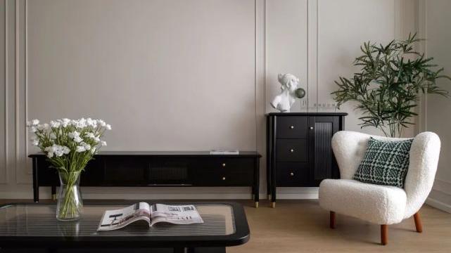 厚榭作品： 不可复制的高级感丨110㎡轻美式