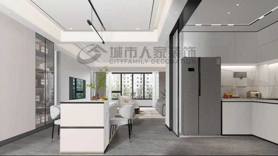 设计效果｜纯粹安然的极简空间，素雅治愈