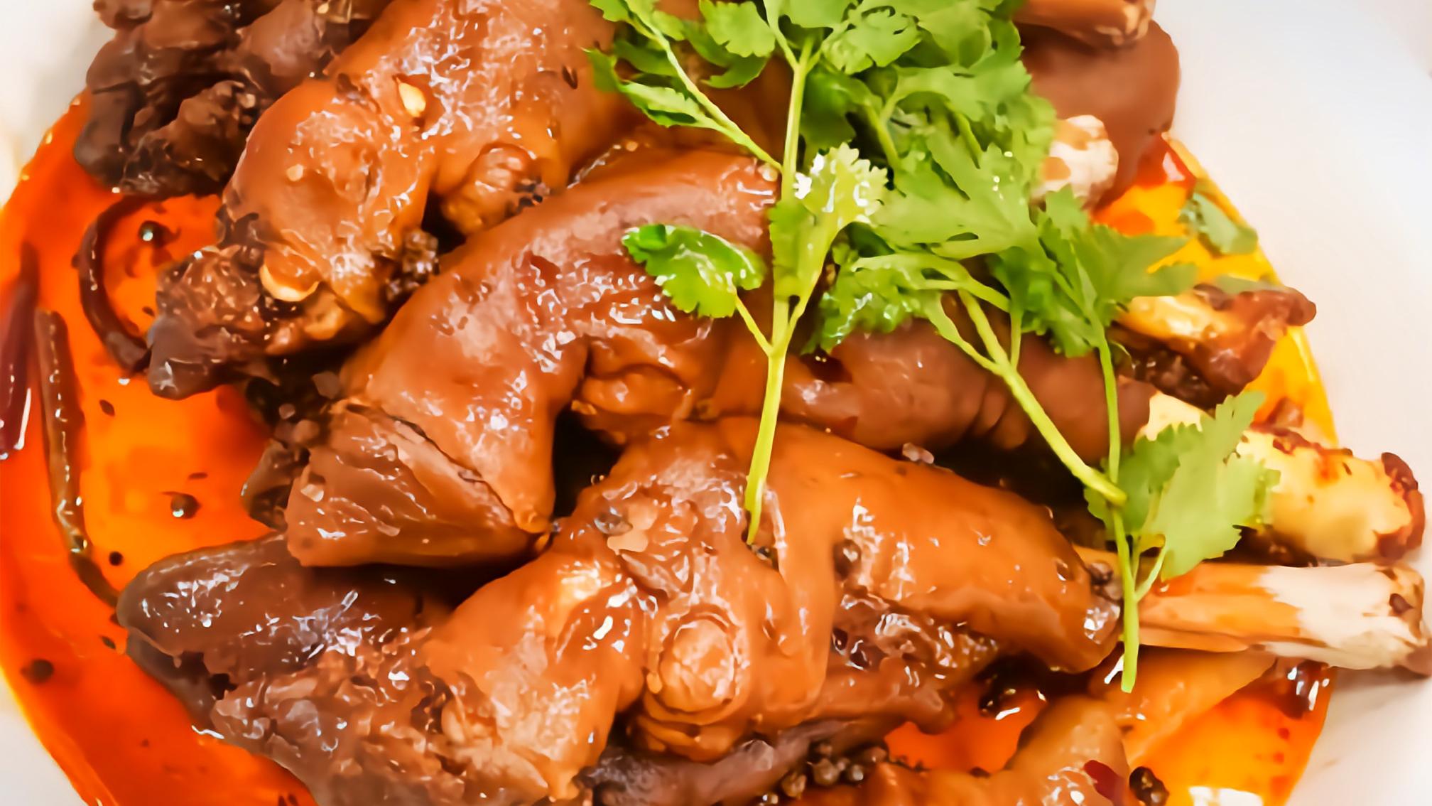 辣椒|麻辣羊蹄配方及详细做法 大葱|花椒