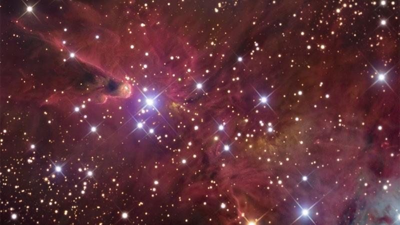 至今为谜的锥形星云