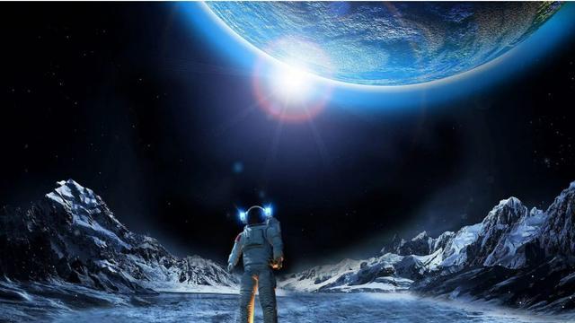 从空间站到月球车，在太空拍摄的照片，为什么都看不见星星？