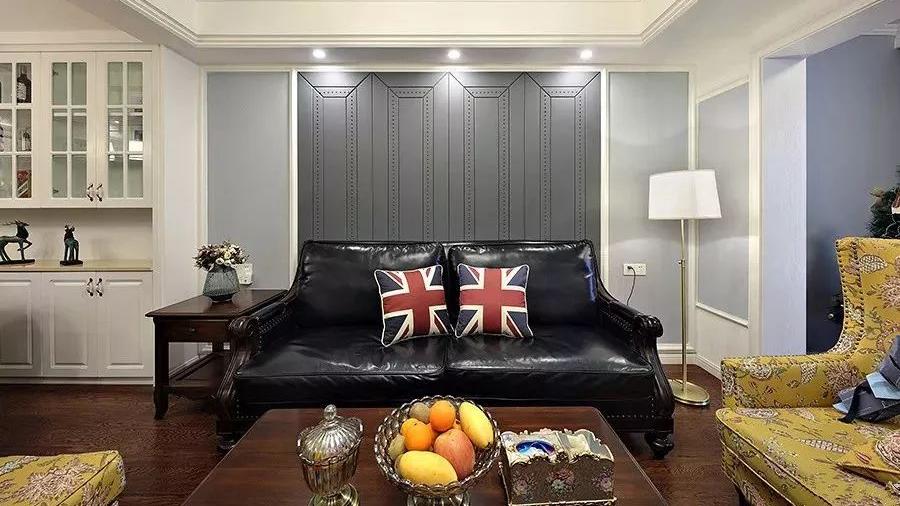 漂亮的沙发墙，美了整个客厅！