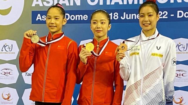 勇士队|恭喜！17岁体操女神再夺冠，中国队2日狂拿6金锁定第1