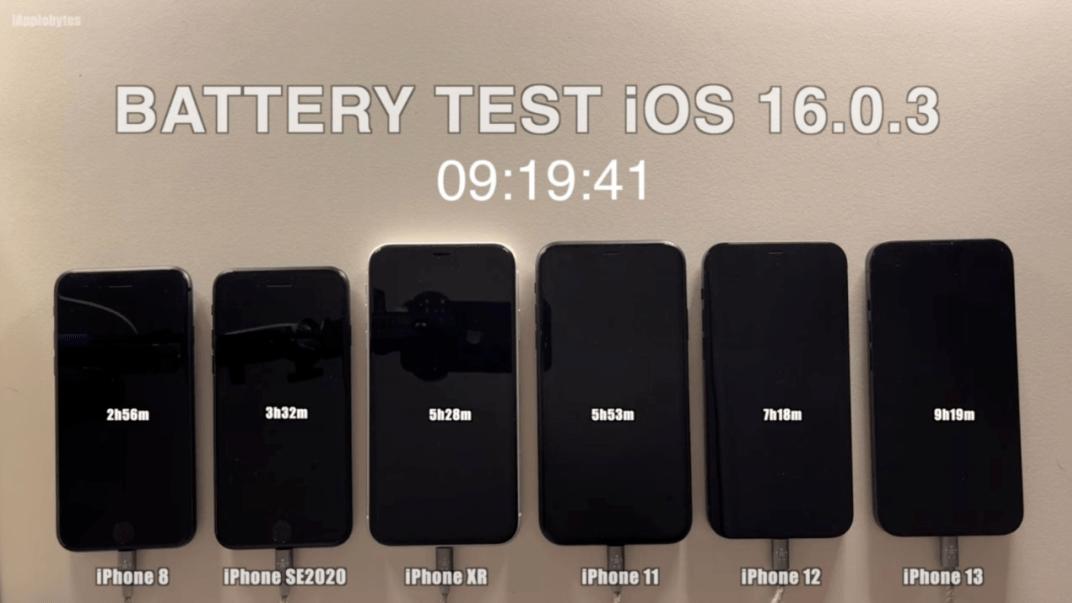 iOS|iOS16.1正式版推送一周，电池续航对比测试来了，可以升级吗？