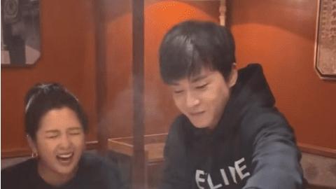 何洁|何洁直播带货不肯吃螃蟹，场面十分尴尬，网友: 想赚钱，就努力工作