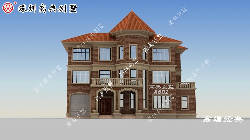 欧式风格的别墅见多了，但新颖的外观造型，果然吸引人