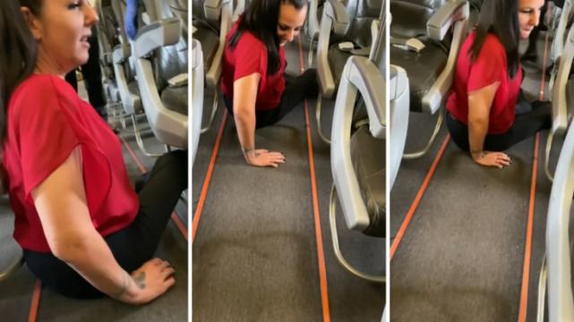 不让免费使用机上轮椅，澳大利亚一残疾女子在众目睽睽下只能爬着下飞机！