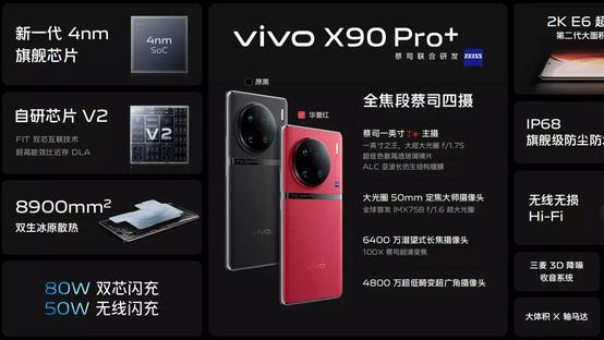 vivo x90 pro+|高端手机之选！vivo X90 Pro+性能影像游戏全面升级