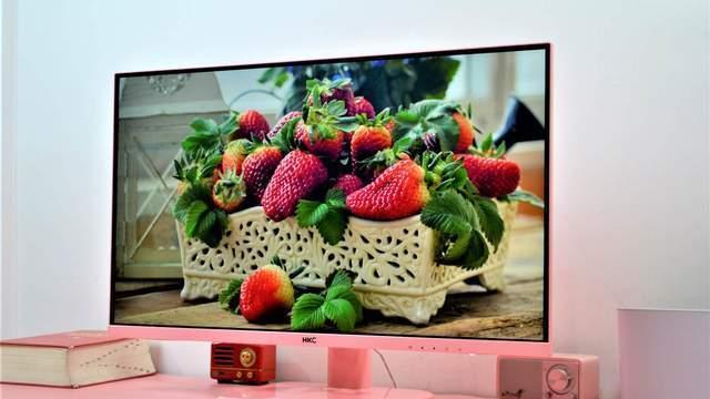 显示器|什么显示器让女生酷爱？HKCPG27P3Q马卡龙屏，高分辨高刷新高颜值