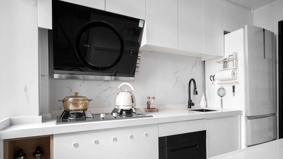 90后夫妻64㎡新房，极简装修，却布置得精致高级，太有品位了！