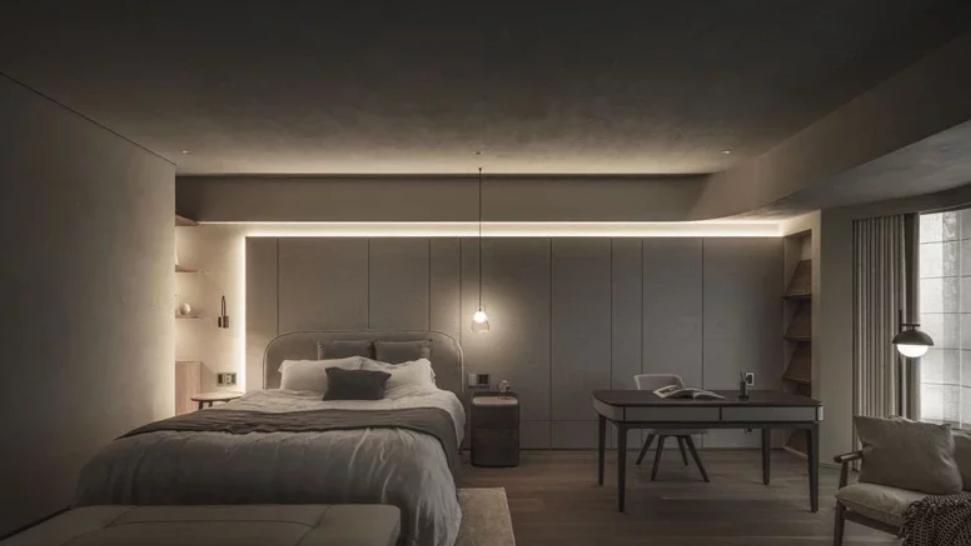 流线与留白并行的有机居所