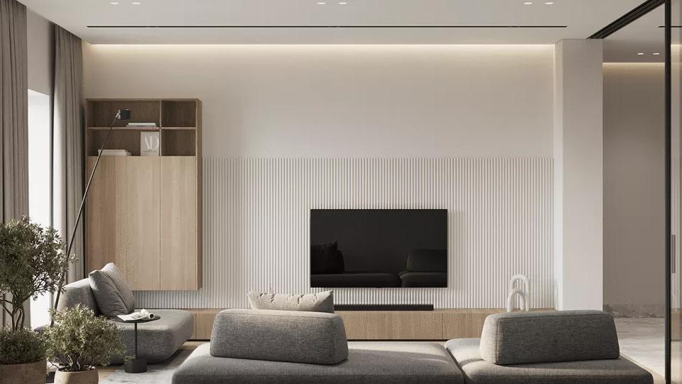 83㎡极简风小家，细节设计个性又巧妙，行业热门装修风格