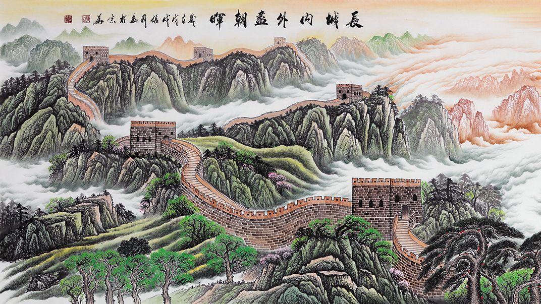 |办公室挂画：张利山水作品 尽显身份高雅