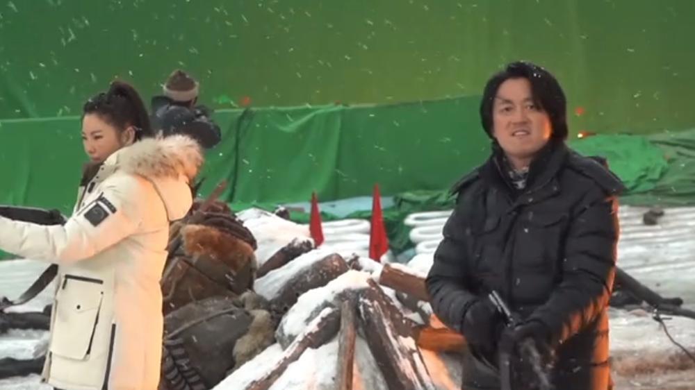 花絮|《昆仑神宫》幕后拍摄花絮，食罪巴鲁好逼真，棚内拍雪山可以理解