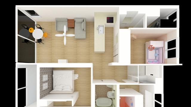 住一楼也没啥不好，阳台装落地窗，住着舒适敞亮，还不用爬上爬下