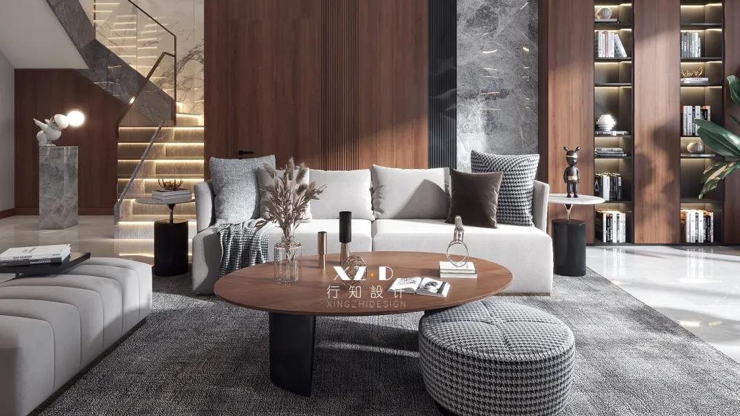 图垄者设计：简约优雅的新中式风格，从客厅的美到卧室的美！