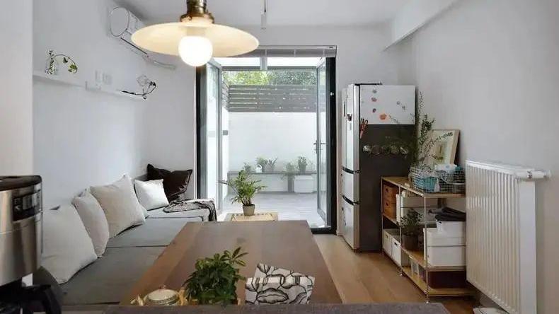 麻雀虽小五脏俱全，这套40平的小公寓，一眼望去全是设计亮点