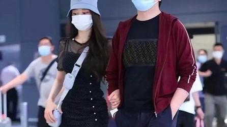 吉娜·爱丽丝|郎朗吉娜现身机场，一个美娇娘一个彪形大汉，外貌差距明显遭吐槽