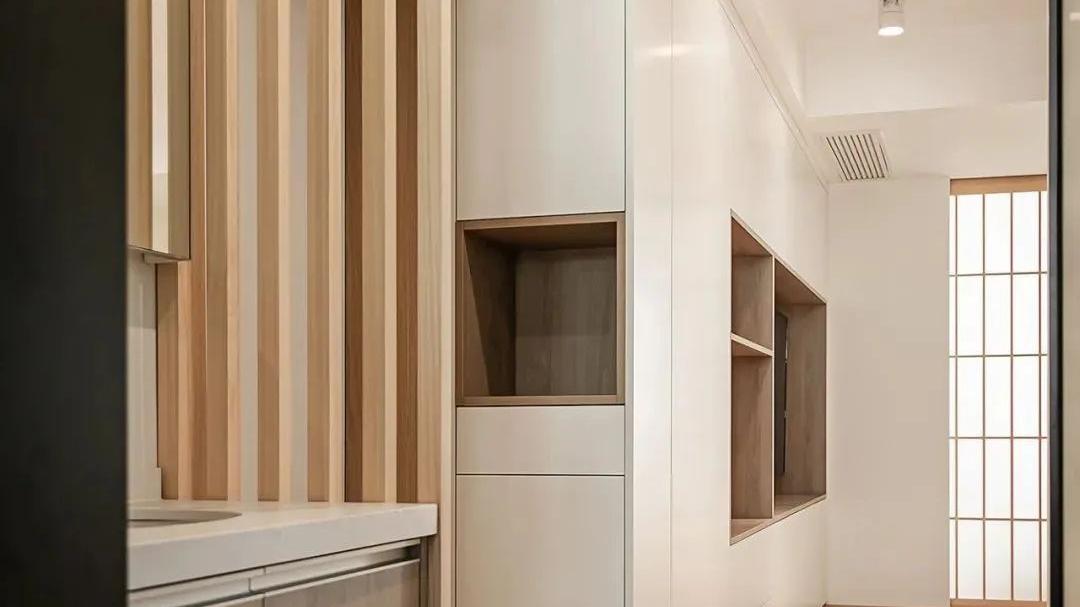 75㎡两室婚房，轻日式暖居