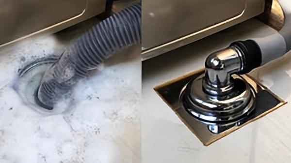 洗衣机排水管真不该直插地漏，懊悔我家没听劝，差点把洗衣机毁了