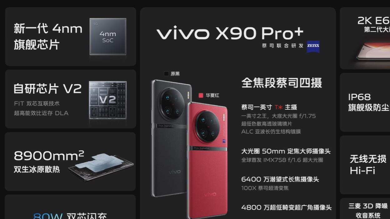 京东|VIVO X90系列正式发布 | 超大杯6499元起，大杯性价比最低