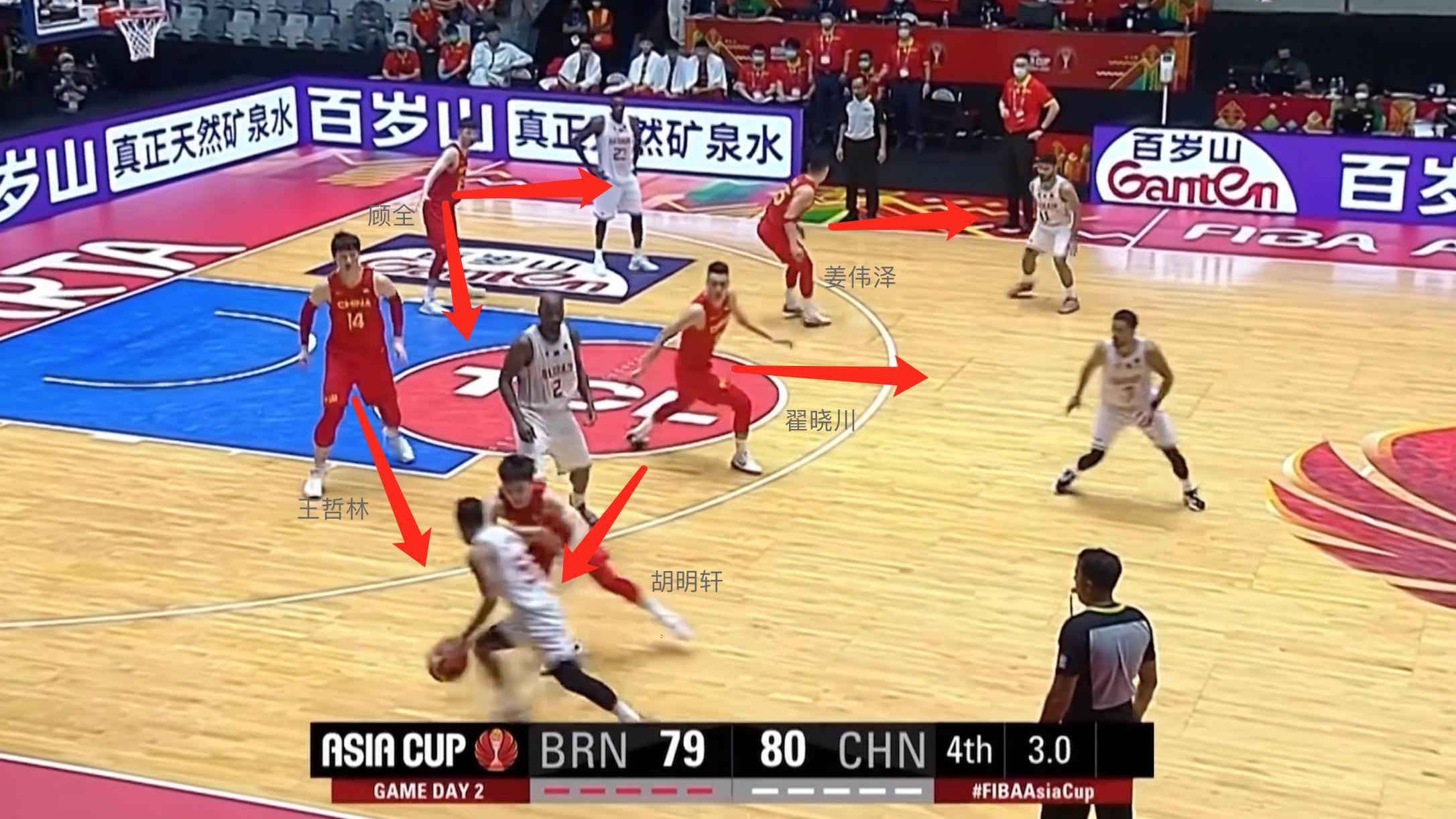 中国男篮|最后5秒领先1分，杜锋使出防守奇招助中国男篮破掉对手的绝杀战术