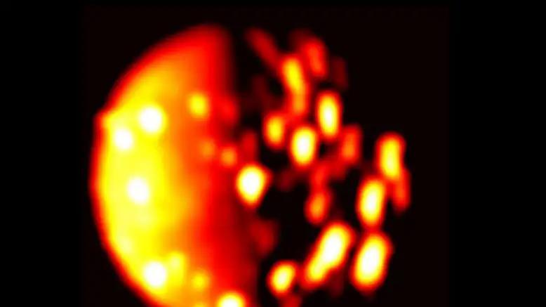 岩浆飞向太空？美国科学家拍摄到了伊奥星的火山喷发……
