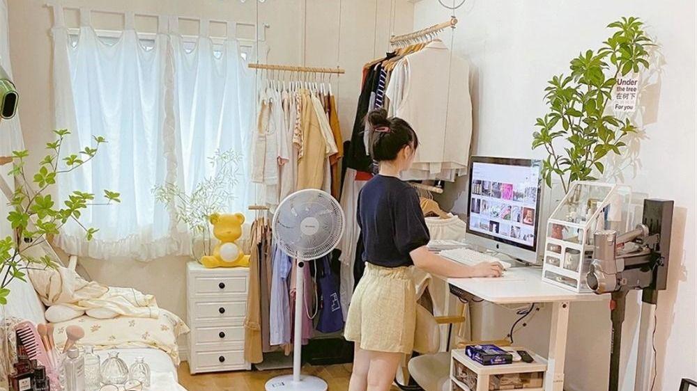 广东姑娘自己动手，装修22㎡一居室“老破小”，改造前后差别太大