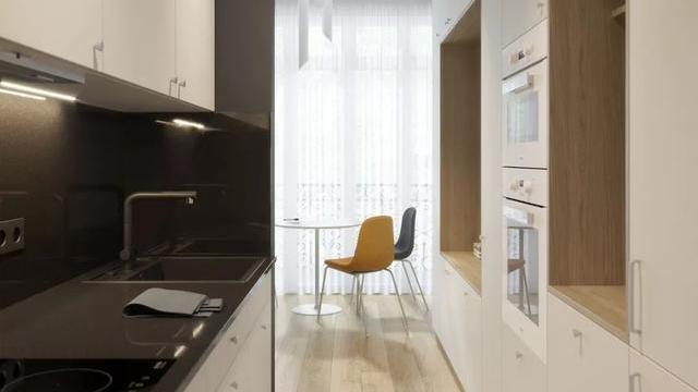 28平方米的小蜗居，还能设计出2居室，只能说设计师的功力很深厚