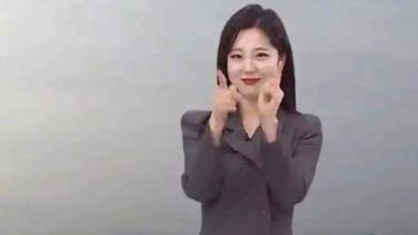 主持人|韩国天气预报，女主持人鲜明对比，为收视率不择手段