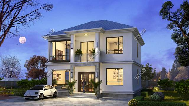 成都|照着“抄作业”有多爽？占地仅94平的二层别墅只花了16万