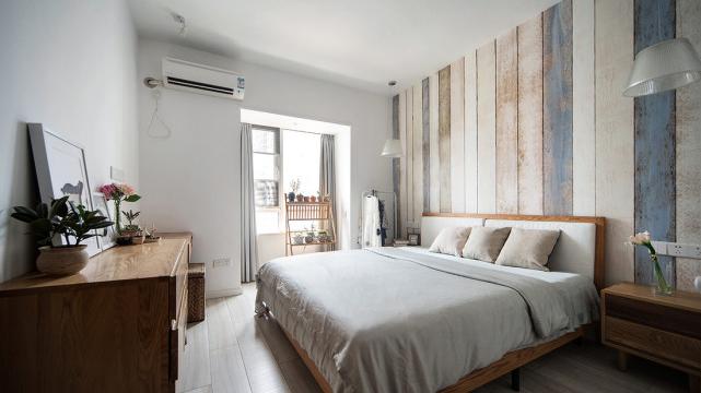 120平北欧风三居室，各个居室柔和淡雅，独立且相融